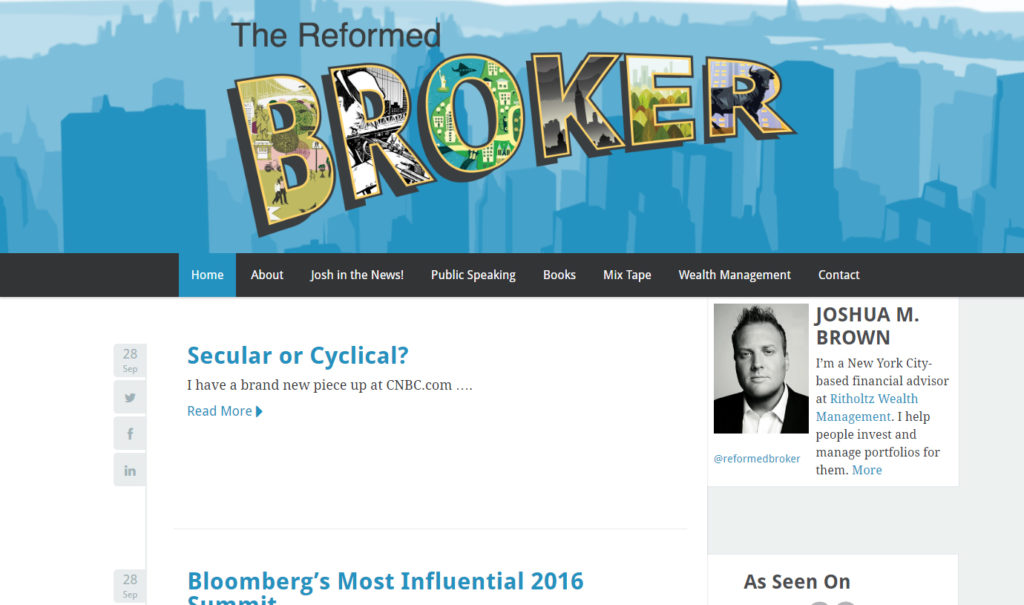 The Reformed Broker