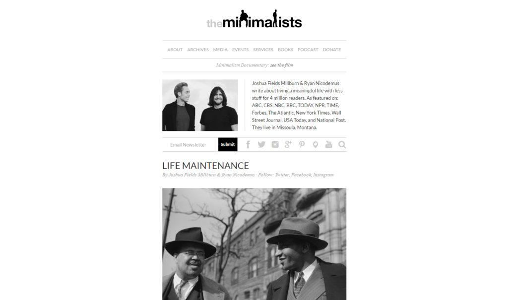 The Minimalists