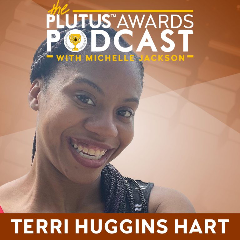 Plutus Awards Podcast - Terri Huggins Hart Square