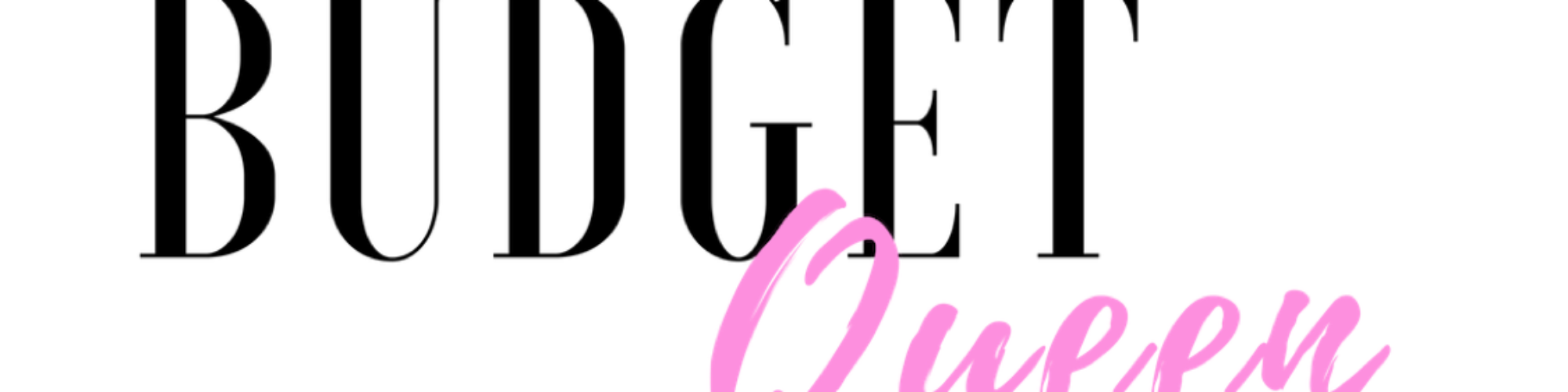 The Budget Queen Logo The Budget Queen Logo
